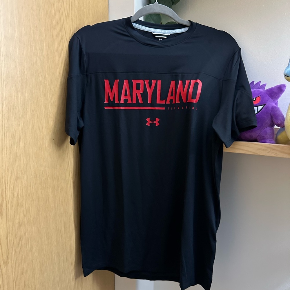 Under Armour Maryland Terrapins Shirt, Black/Men’s Size S 🖤